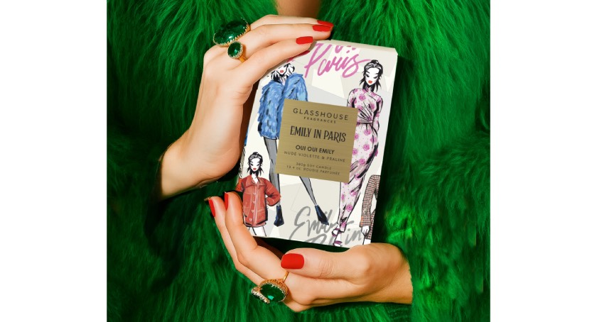 Glasshouse Fragrances’ Limited-Edition Candle Is a Whiff of ‘Emily In Paris’